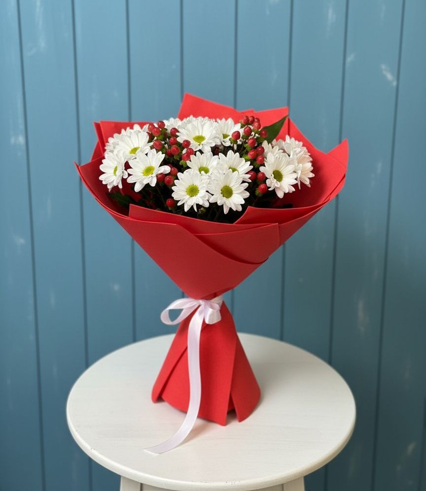 Букет цветов из: Хризантемы в Гдове