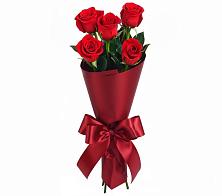 Букет 5 Красных роз Эдлесс Лав в Гдове