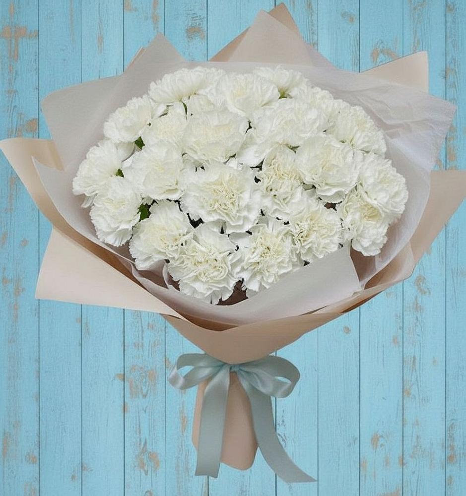 Букет цветов из: Гвоздики в Гдове