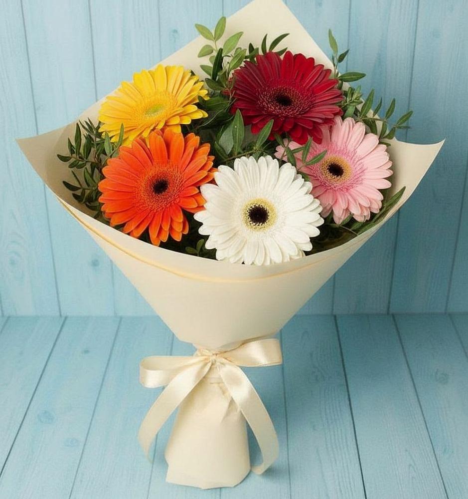 Букет цветов из: Герберы в Гдове