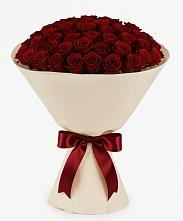 Букет 101 Бордовая роза Блэк Бакарра в Гдове