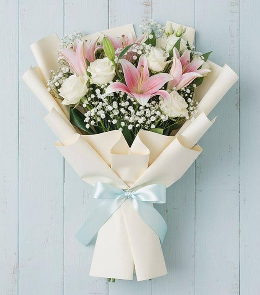 Букет цветов из: Лилии в Гдове