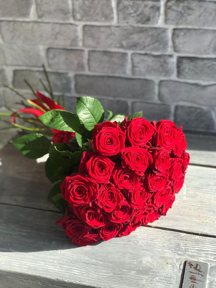 Букет Красные розы Фридом в Гдове