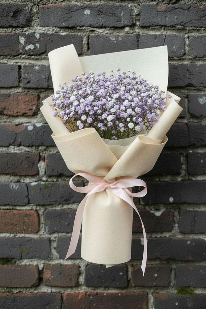 Букет цветов из: Гипсофила в Гдове