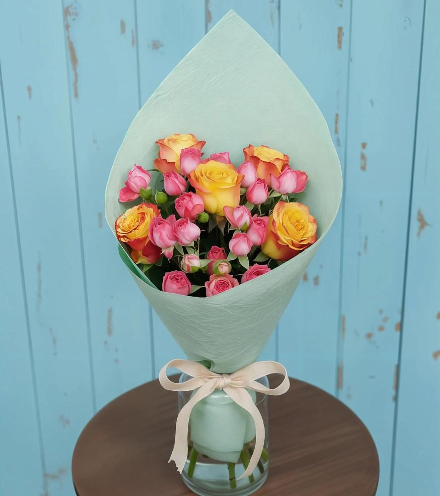 Букет цветов из: Розы в Гдове