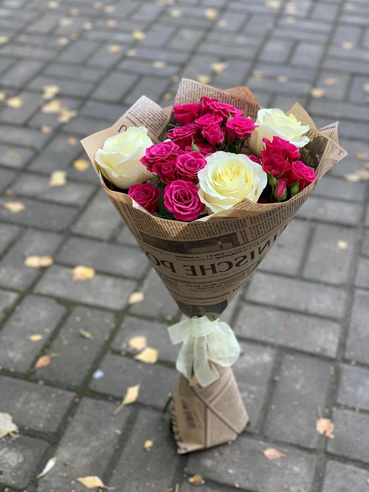 Букет цветов из: Розы в Гдове